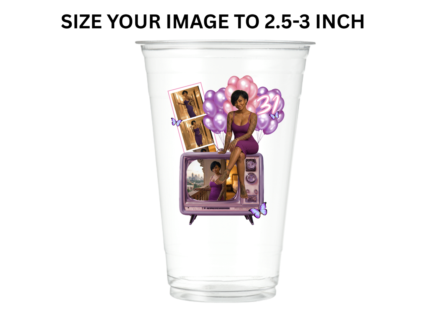 PARTY BUCKET 30 PC BUNDLE – PURPLE EDITION