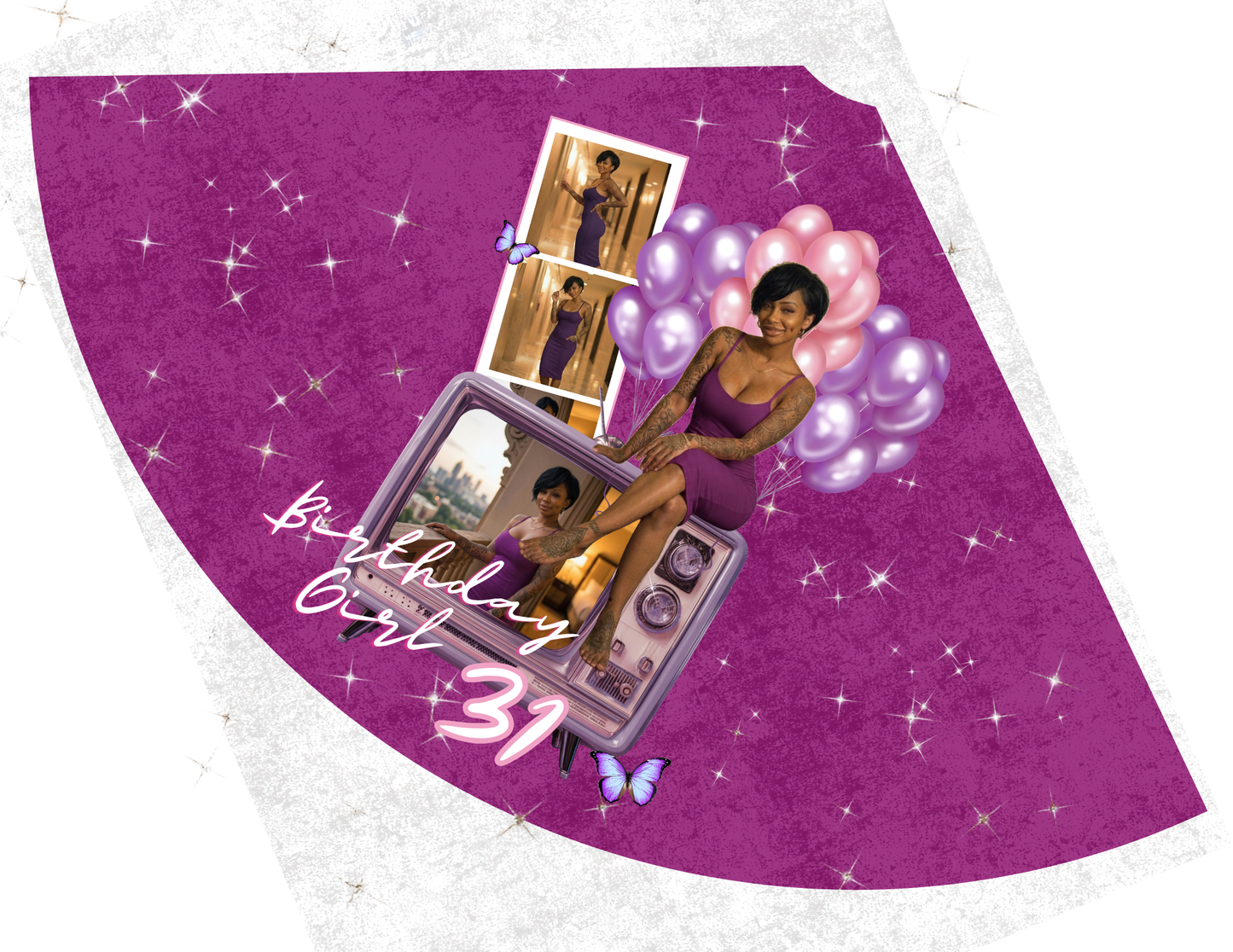 PARTY BUCKET 30 PC BUNDLE – PURPLE EDITION