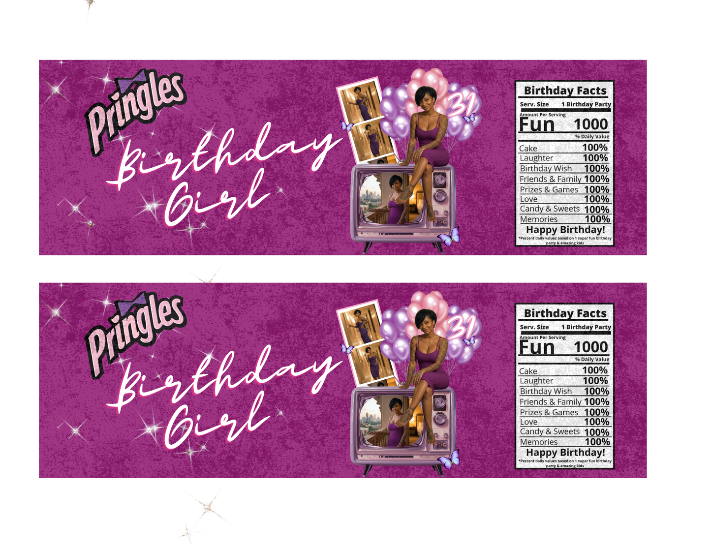 PARTY BUCKET 30 PC BUNDLE – PURPLE EDITION