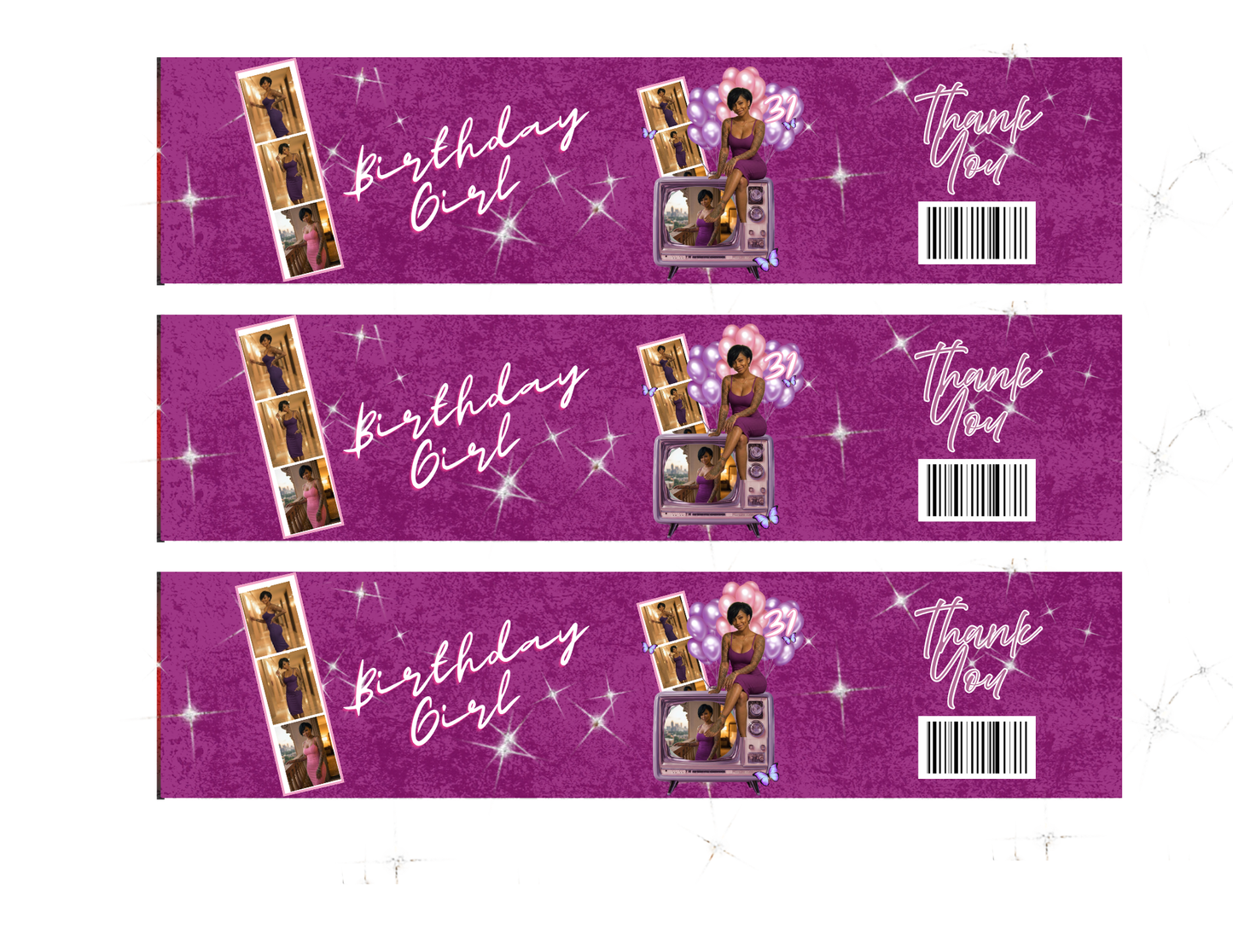 PARTY BUCKET 30 PC BUNDLE – PURPLE EDITION
