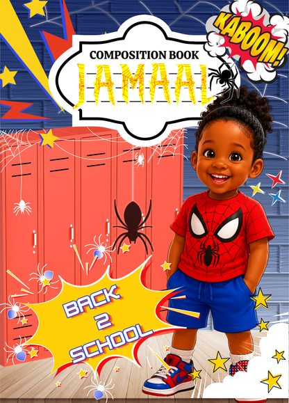 Spider-Man Back-to-School Editable Bundle Templates (11-Piece Set)