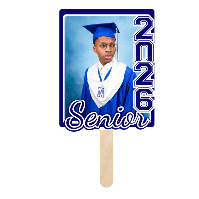 2026 Grad Fan – Editable Template (Digital Download)