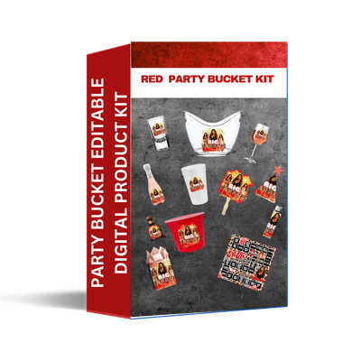 PARTY BUCKET 30 PC BUNDLE – RED EDITION