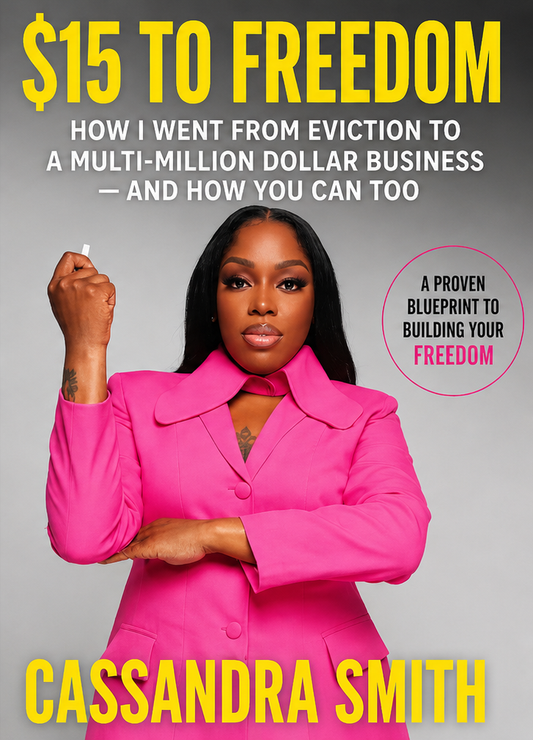 $15 To Freedom Paperback Book (Preorder/ Ships September 19)