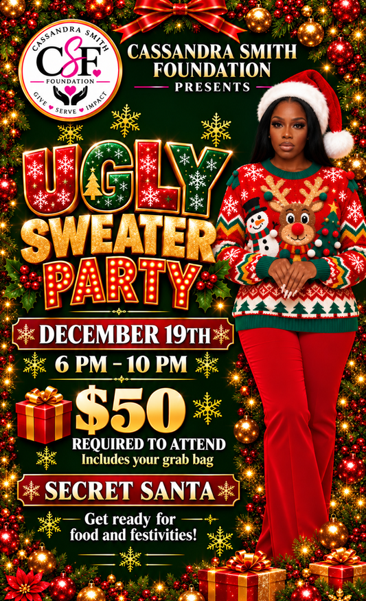 UGLY CHRISTMAS SWEATER PARTY (DEADLINE 12/19/26)